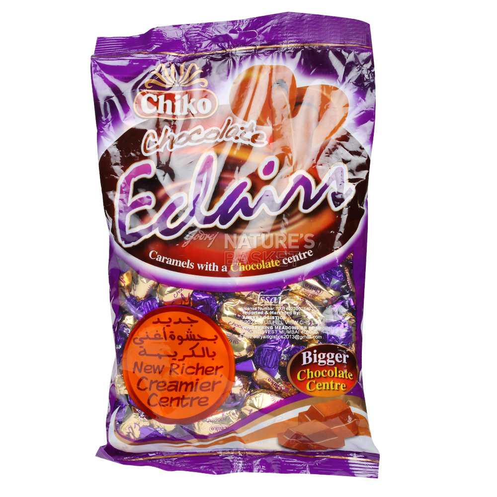 Buy Chiko Eclairs Chocolate, 750g Pouch Online at Natures Basket