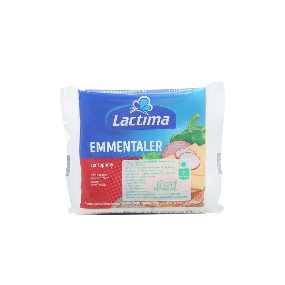 Buy Lactima Emmentaler Cheese Slice Online at Best Price in India