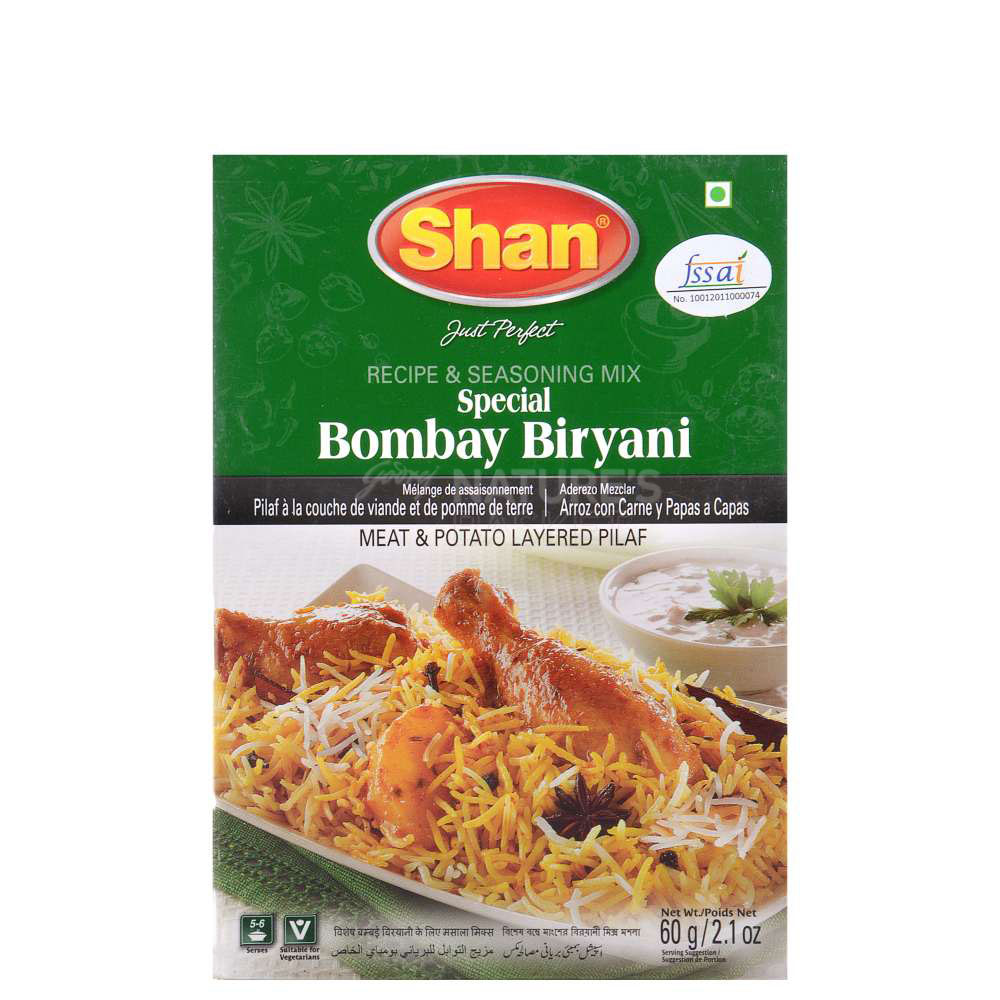 Bombay Biryani Masala Shan naturesbasket.co.in