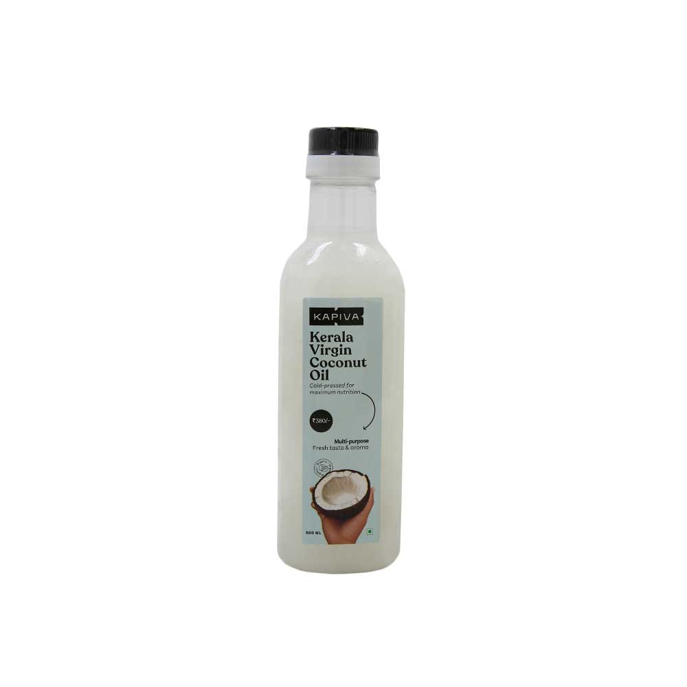 Buy Kapiva Virgin Coconut Oil, 500ml Bottle Online at Natures Basket