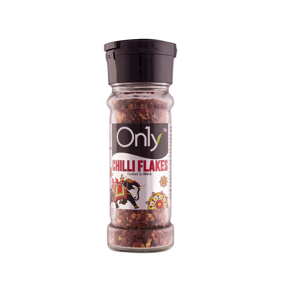 On1Y Chilli Flake 34G Bottle naturesbasket.co.in