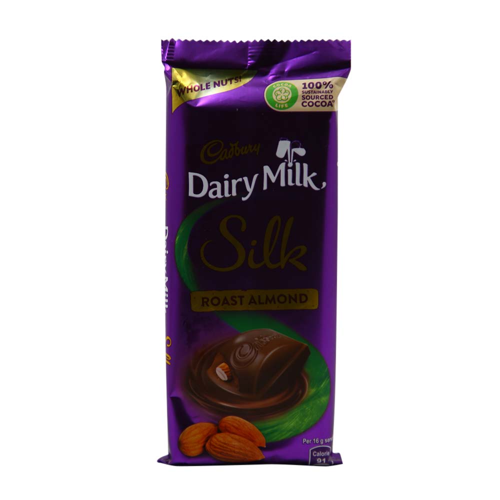 Rosted Almond Silk Chocolate - Cadbury.- Buy Confectionary & Patisserie ...