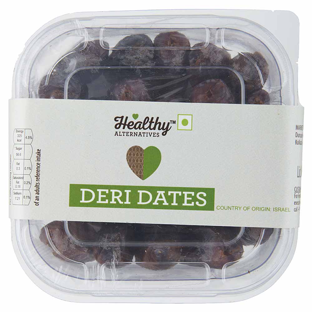 Buy Healthy Alternatives Deri Dates, 250g Box Online at Natures Basket