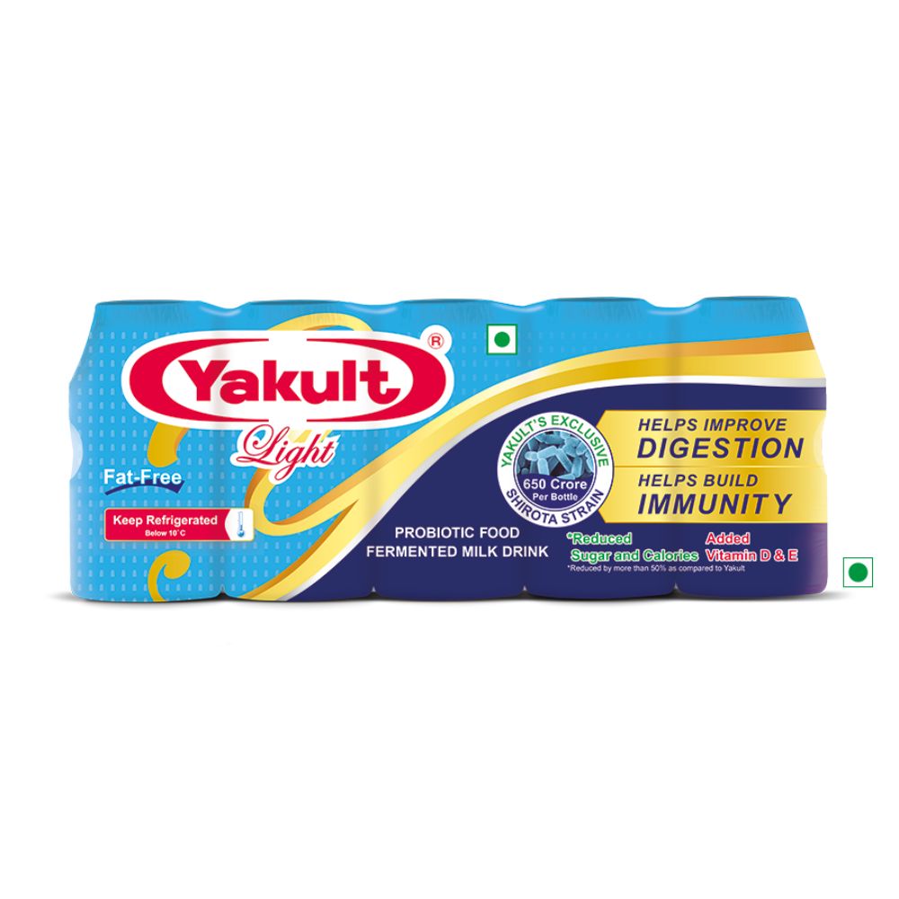 Buy Yakult Light Probiotic Drink, 5x65ml Online at Natures Basket