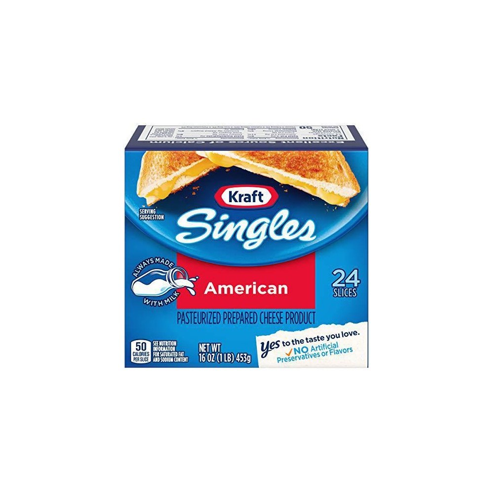 Buy Kraft Cheese Singles Original, 200g Online at Natures Basket