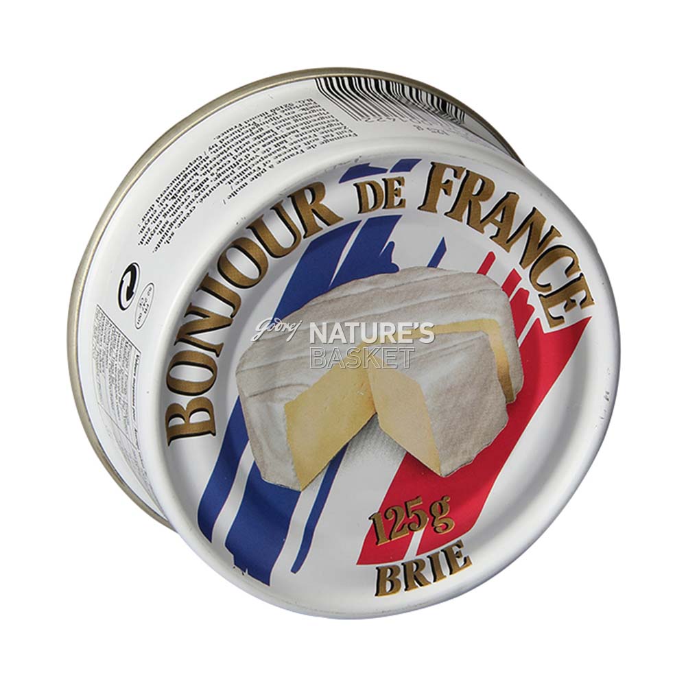 Bonjour De France Brie Tin 125g Naturesbasket Co In