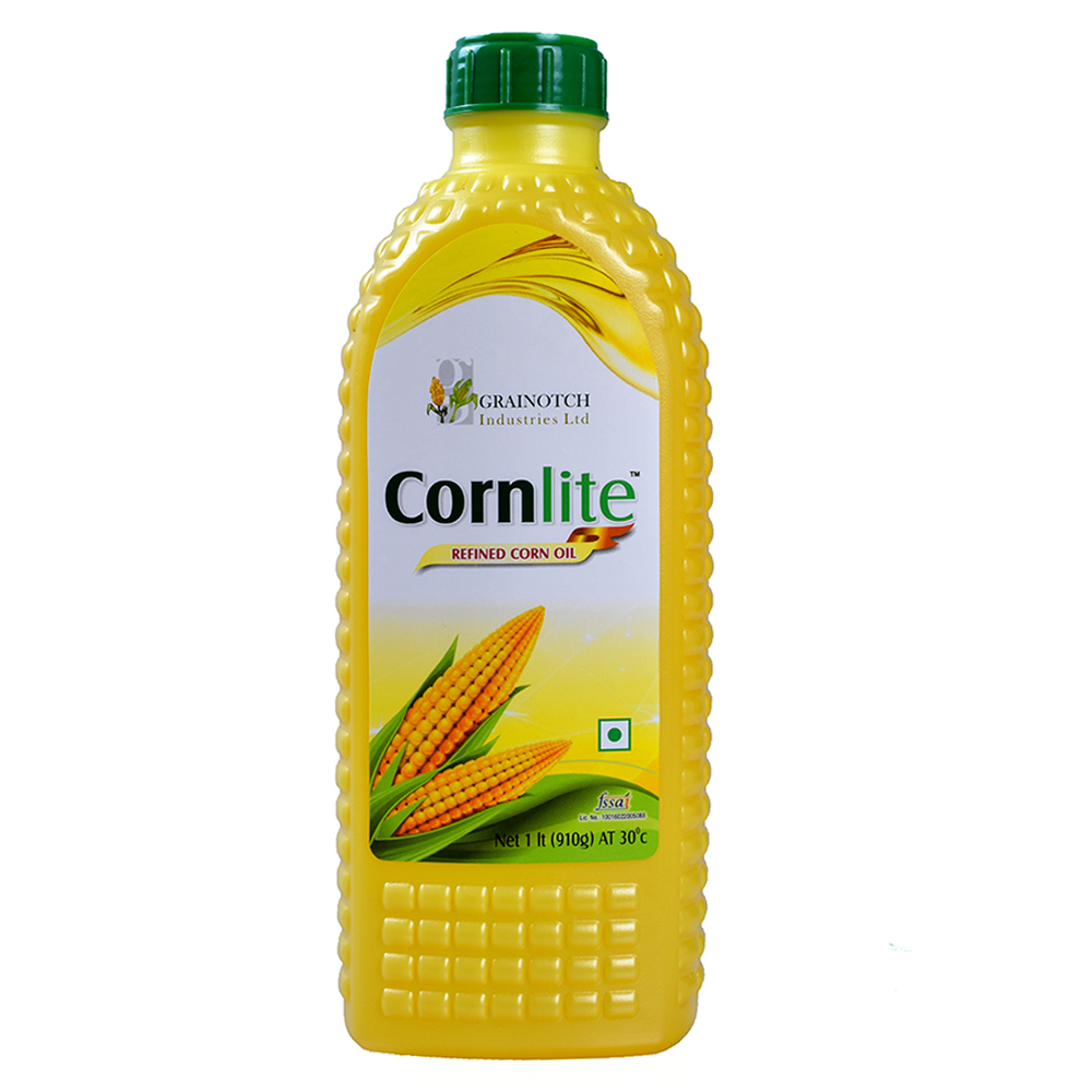 Buy Cornlite Healthy Natural Edible Pure Corn Cooking Oil, 1L Jar