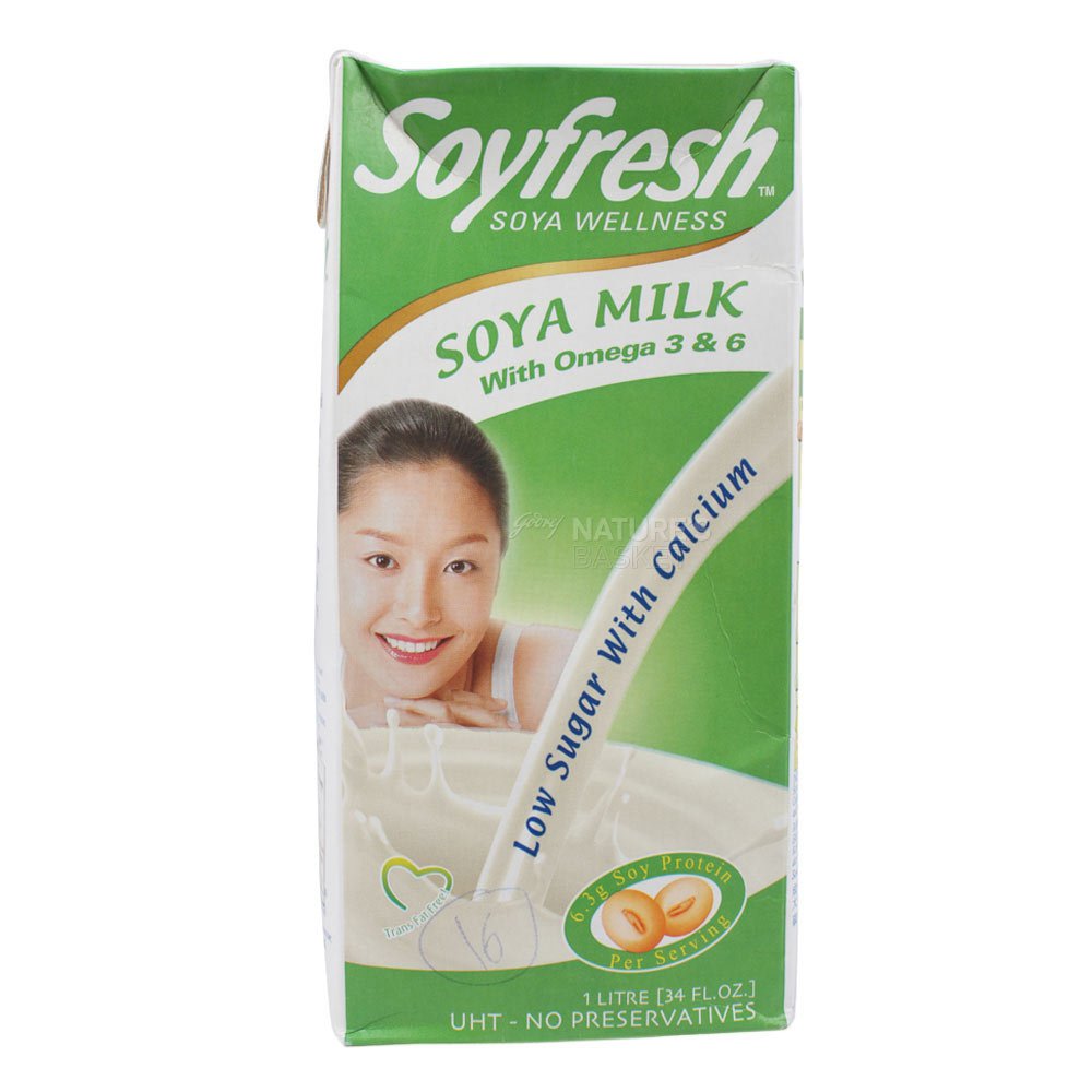 Soya Milk w/ Low Sugar Soyfresh naturesbasket.co.in