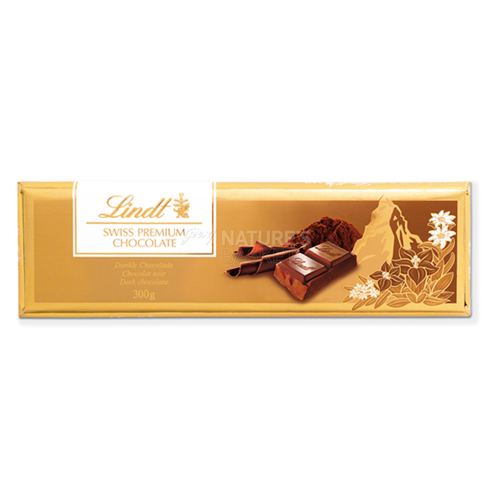 LINDT SWISS PREMIUM DARK CHOCOLATE 300G