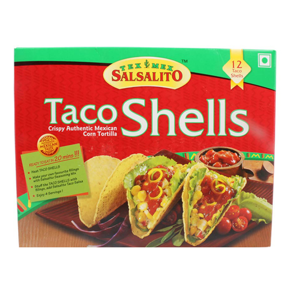 Buy Taco Shells (12Pcs) Online of Best Quality in India Godrej Nature