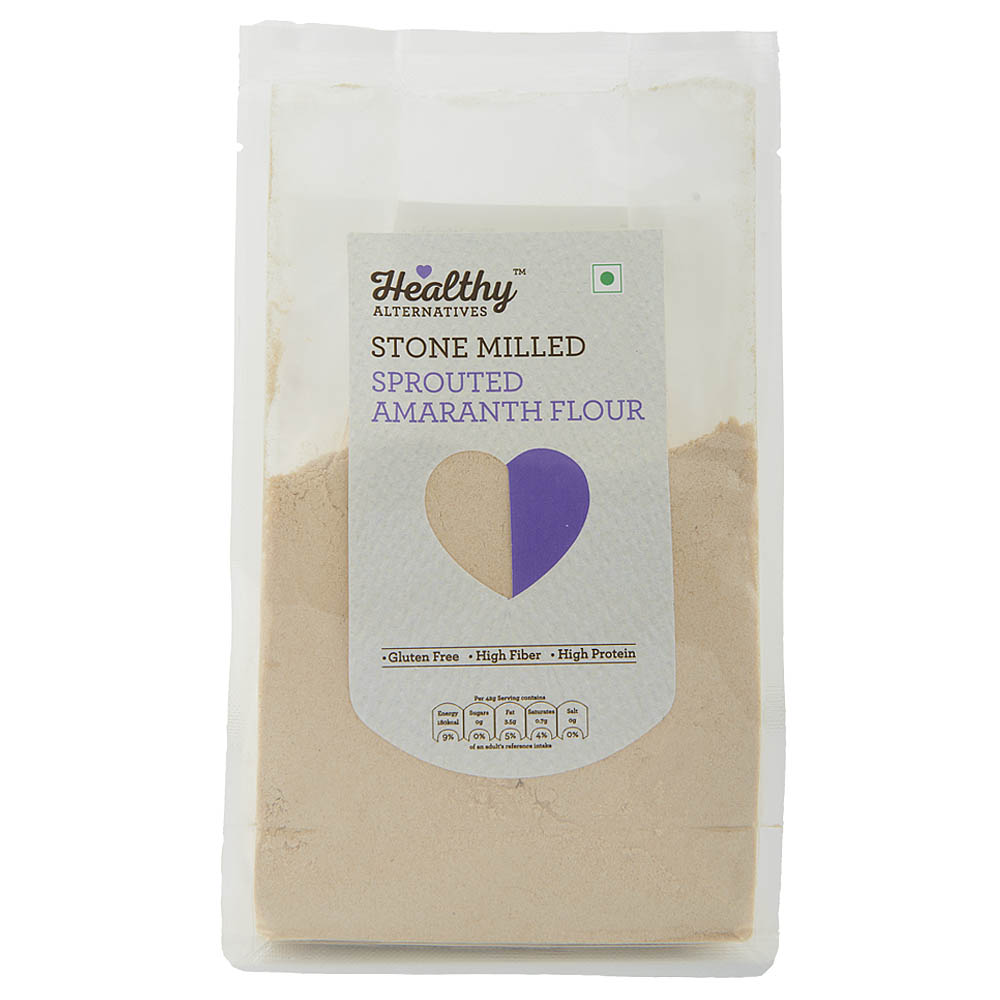 Buy Healthy Alternatives Sprouted Amaranth Flour, 400g Pouch Online at