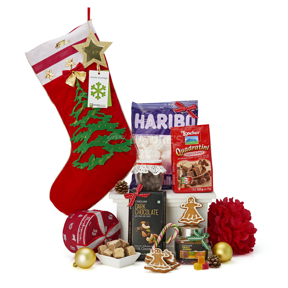 Christmas Gift Hampers Buy Santas Treat (Large) Hamper Online at