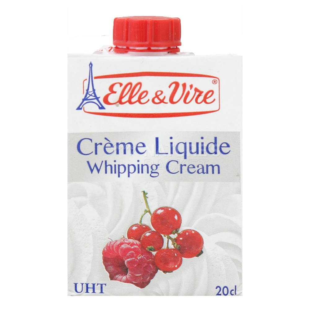 elle & vire whipping cream