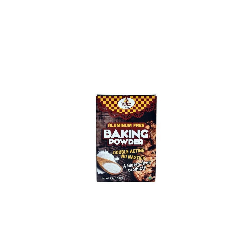 Buy Yellow Crumb Aluminum Free Baking Powder, 43g Box Online at Natures