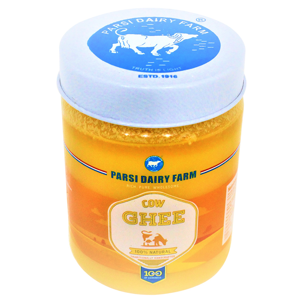 Buy Parsi Dairy Farm Cow Ghee, 500ml Jar Online at Natures Basket