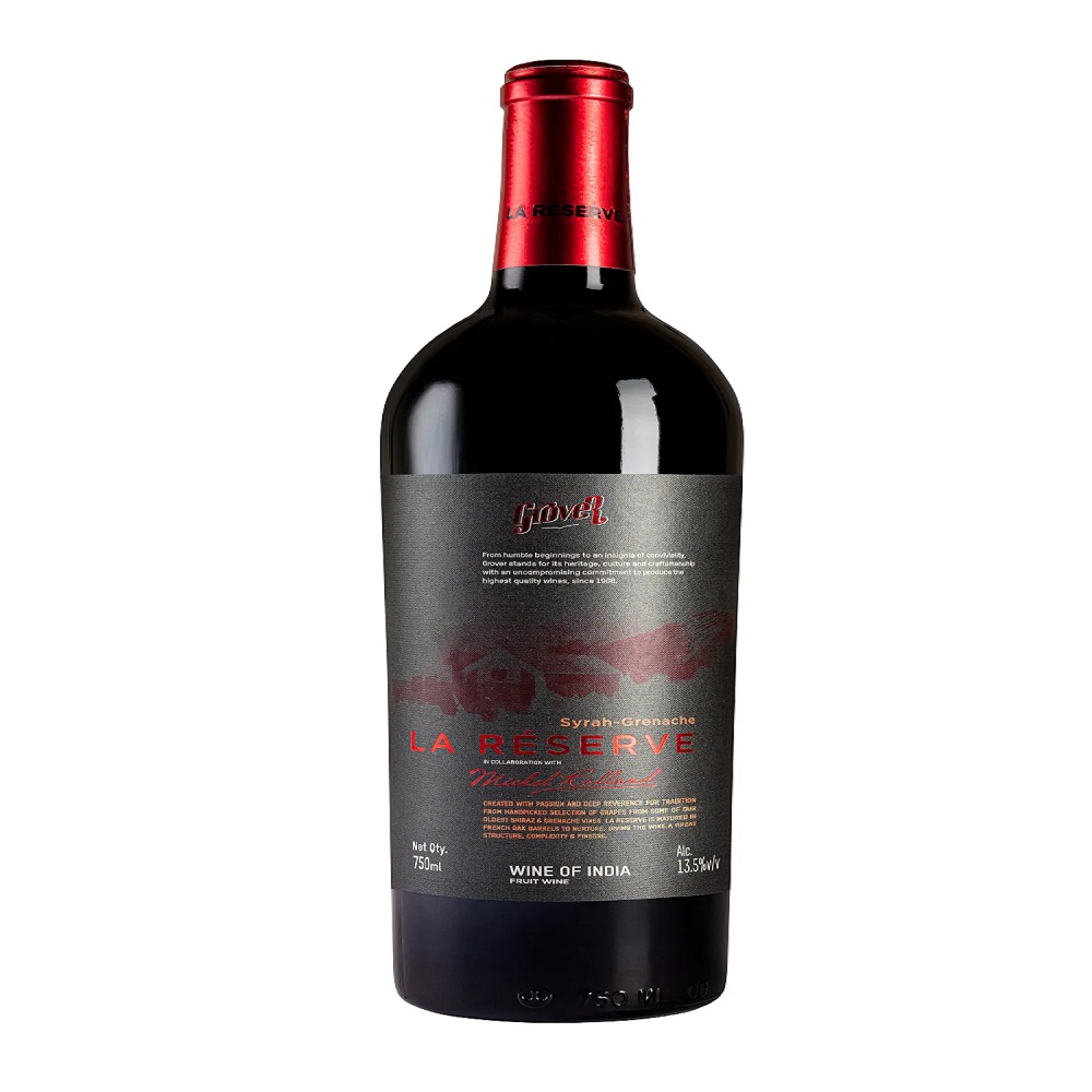 Buy Grover La Reserve Red Wine Red Wine, 750ml Bottle Online at Natures ...