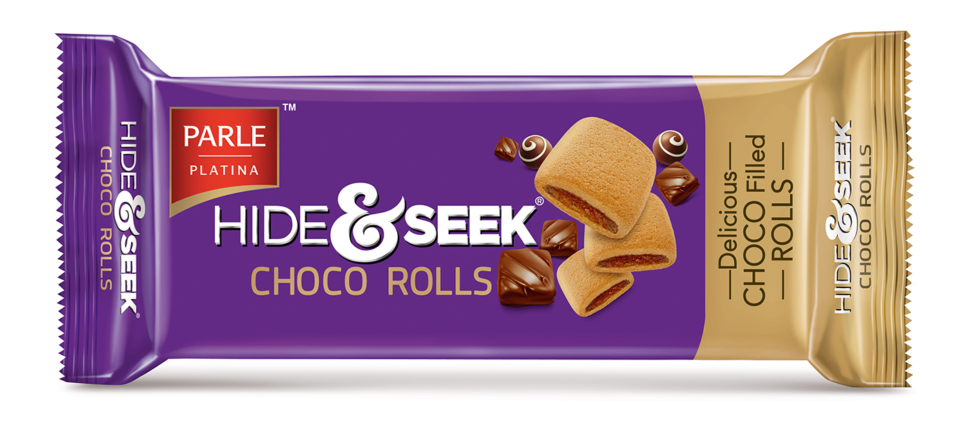 Hide Seek Choco Rolls Parle Buy Snacks Beverages More Godrej Nature S Basket