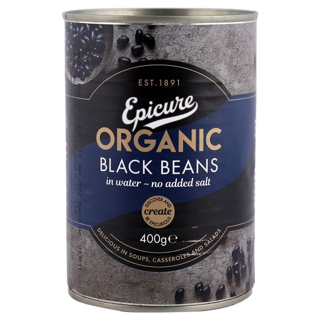 Organic Black Beans In Water By Epicure Buy Organic Black Beans In