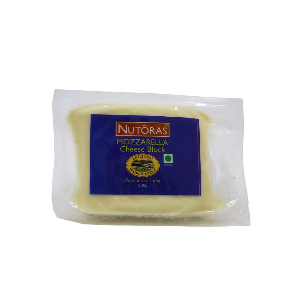 Buy Nutoras Mozzarella Cheese Block Online at Best Price in India