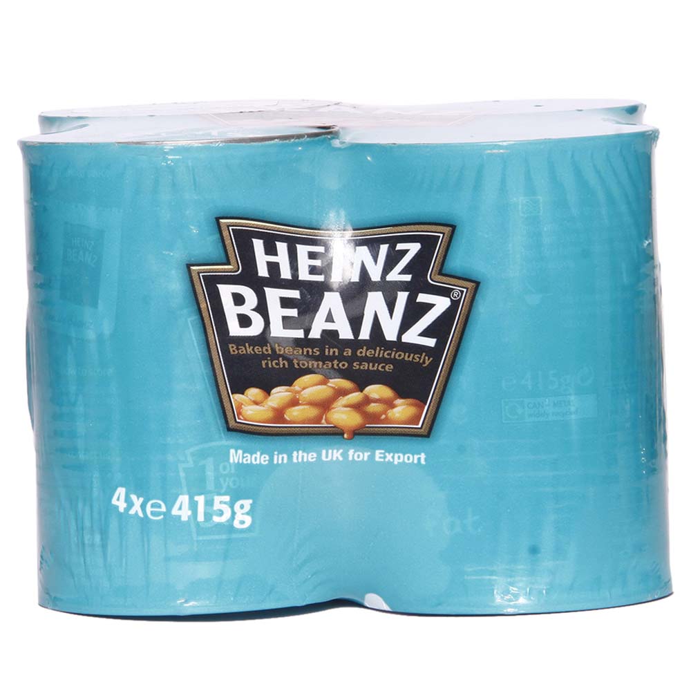 HEINZ BAKED BEANS TOMATO SAUCE 4PACK naturesbasket.co.in