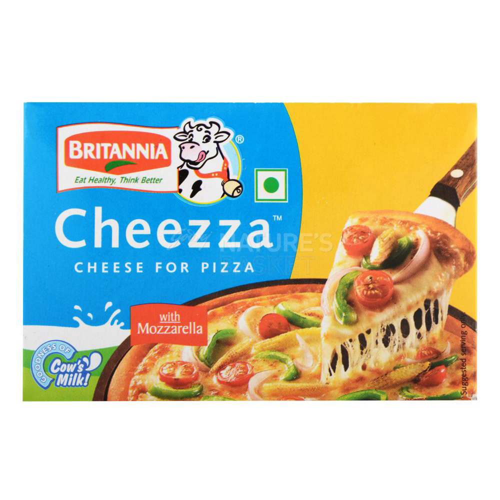 Britannia Cheese Buy Pizza Cheese Online 400 Gm At Best Price In India Godrej Nature S Basket