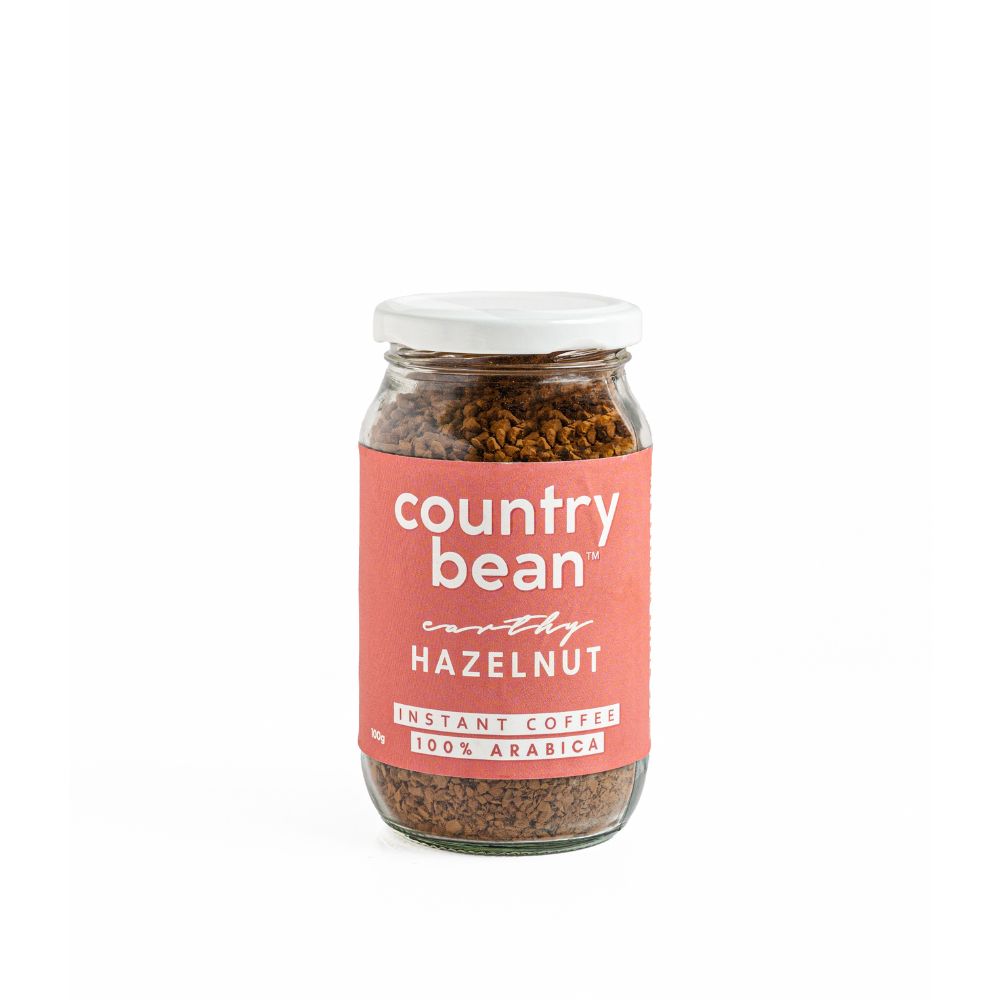 Buy Country Bean Hazelnut Instant Coffee, 100g Jar Online at Natures Basket