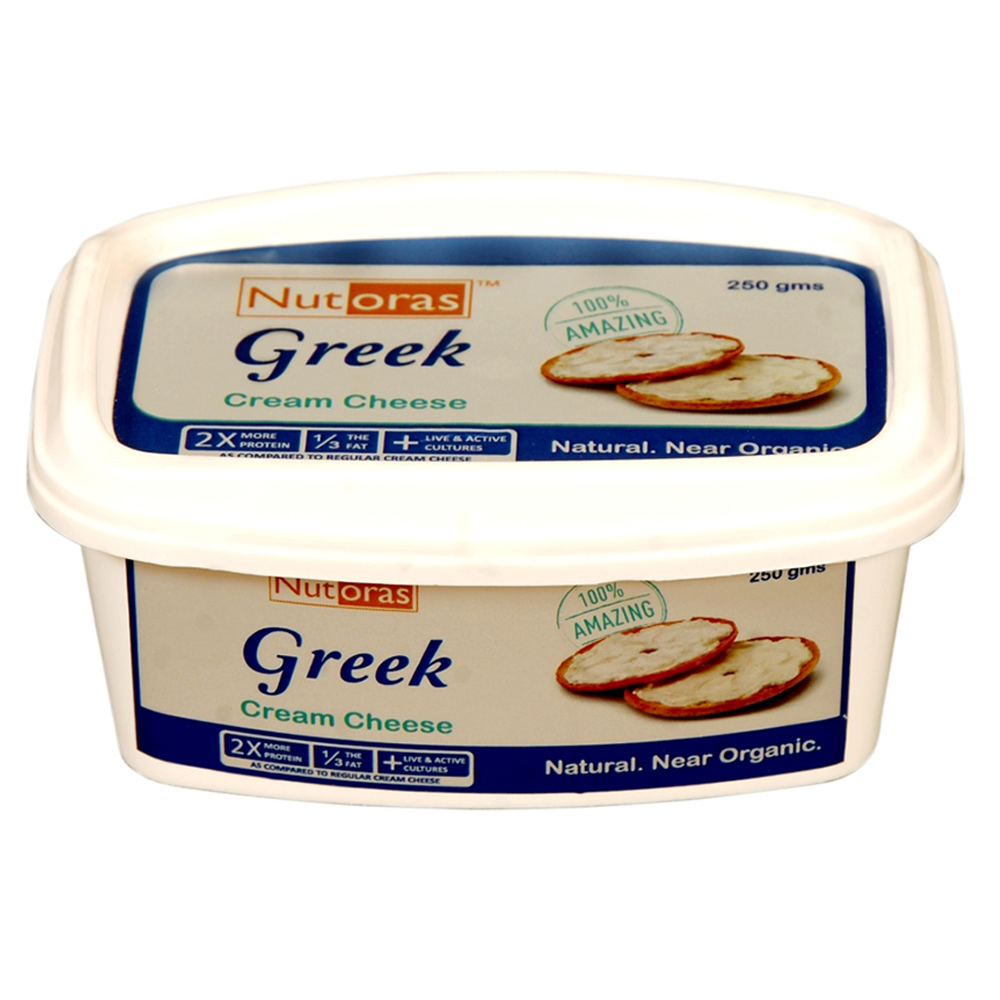 Buy Nutoras Greek Cream Cheese, 250g Cup Online at Natures Basket