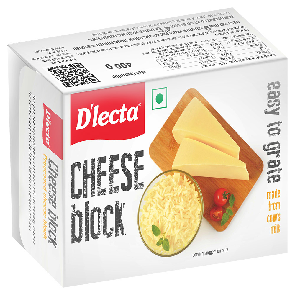 Processed Cheese Block Dlecta. Buy Delicatessen & Cheese & more