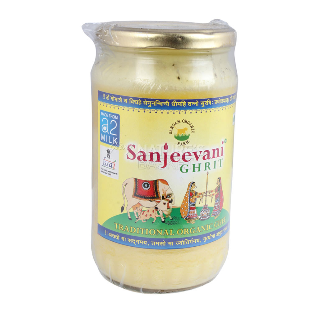 Traditional Organic Ghee Sanjeevani Ghrit. Buy Indian Grocery & more Godrej Nature's Basket