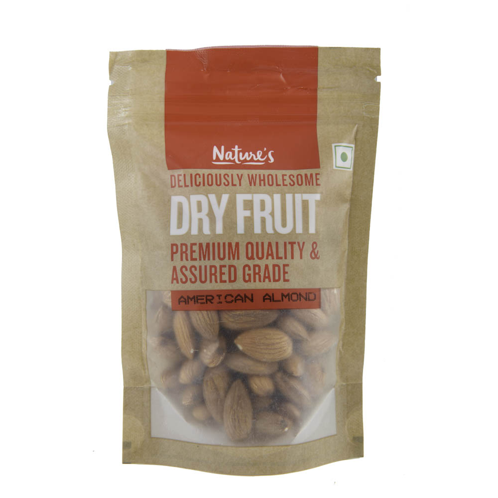 Buy Natures Almond American, 100g Pouch Online at Natures Basket