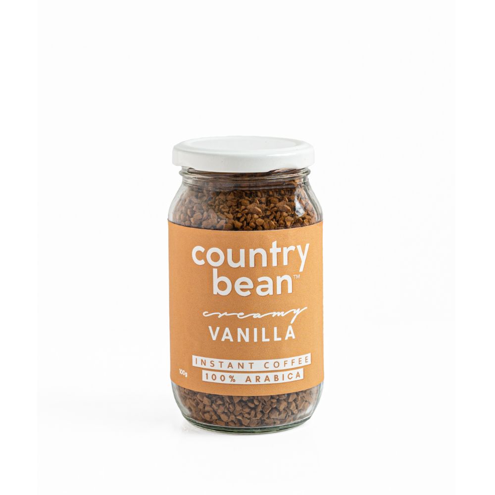 Buy Country Bean Vanilla Instant Coffee, 100g Jar Online at Natures Basket