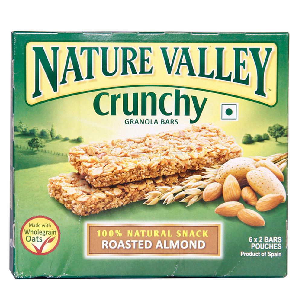 Granola Bars Buy Roasted Almond Crunchy Granola Bars Online at Best