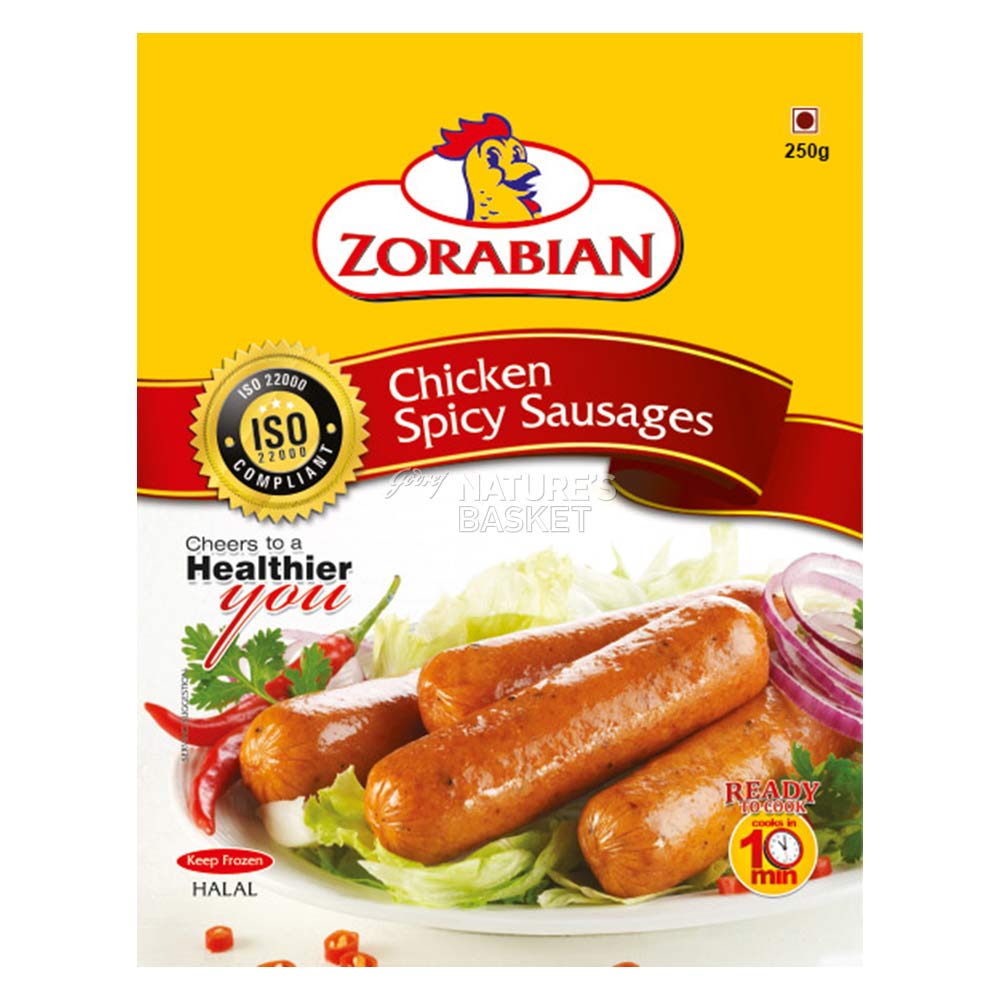 Buy Chicken Spicy Sausages Online of Best Quality in India Godrej