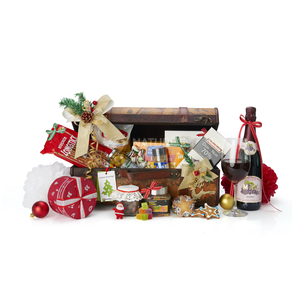 Christmas Gift Hampers - Buy Festive Indulgence (Large) Hamper Online at Godrej Nature's Basket