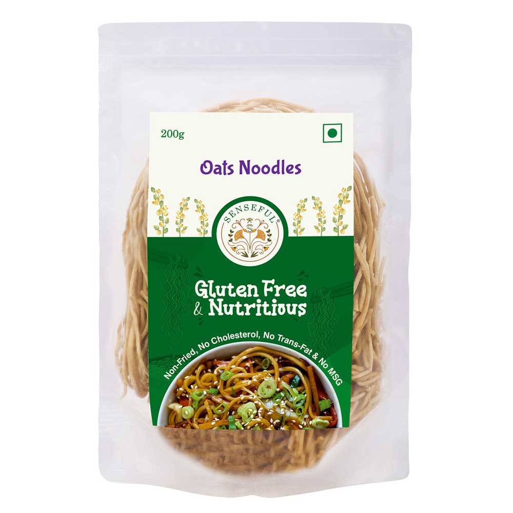 Buy Senseful Oats Noodles, 200g Pouch Online at Natures Basket