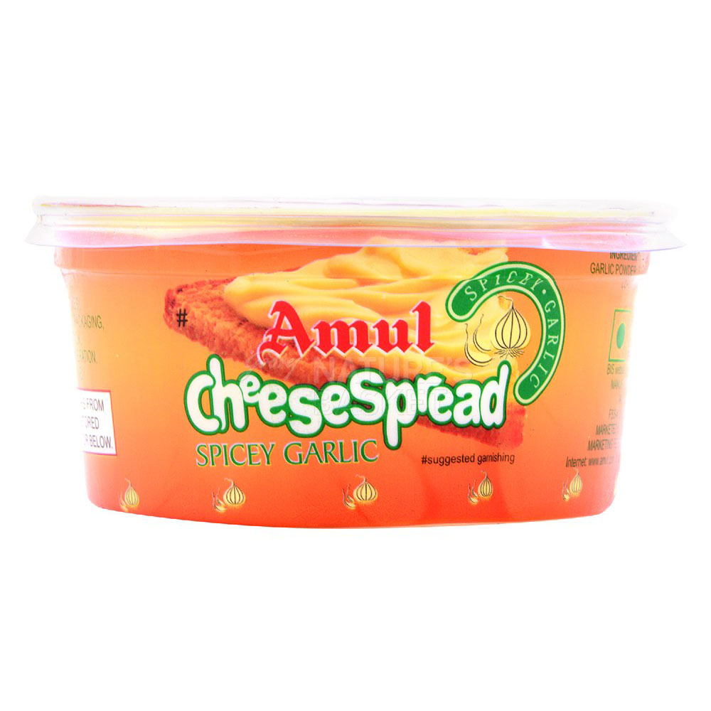 Amul Spicey Garlic Cheese Spread Buy Cheese Spread Online at Best