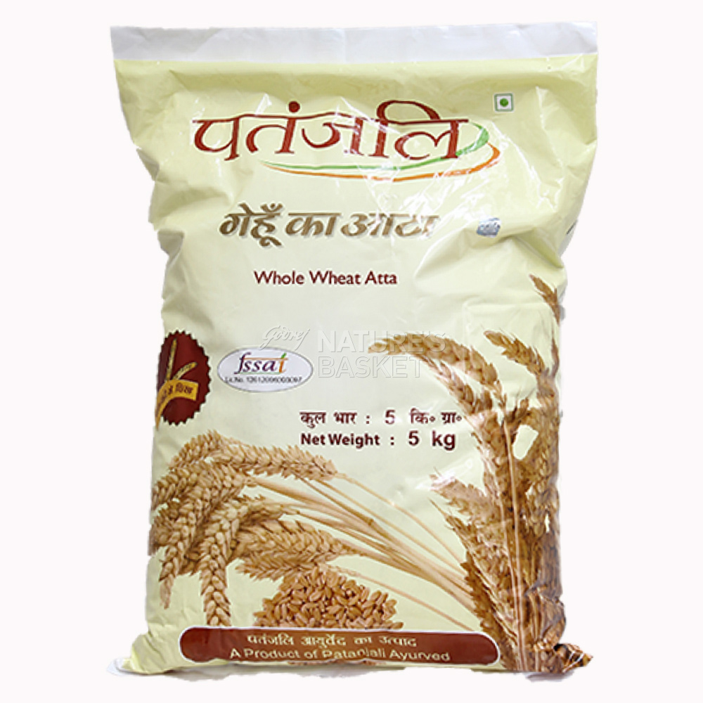 Patanjali Whole Wheat Atta Buy Whole Wheat Atta Online at Best Price