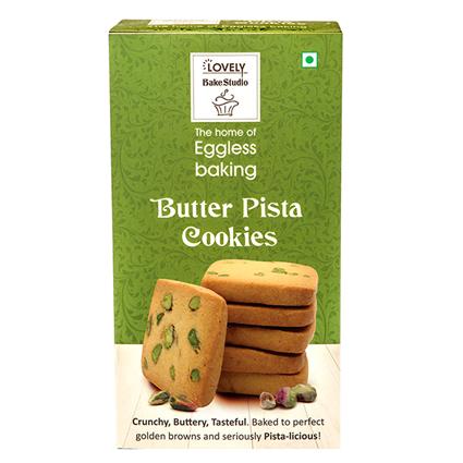 Lovely Butter Pista Cookies 200G 