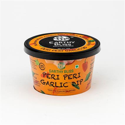 Earthy Bliss Peri Peri Garlic Dip 160 G