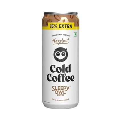 Sleepyowl Hazelnut Cold Coffee 200Ml Bottle