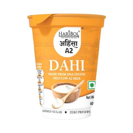 Haribol A2 Dahi Made From Desi Cow Milk 400G