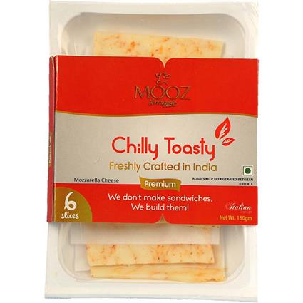 Mooz Chilly Toasty Cheese Slices 180G Pouch