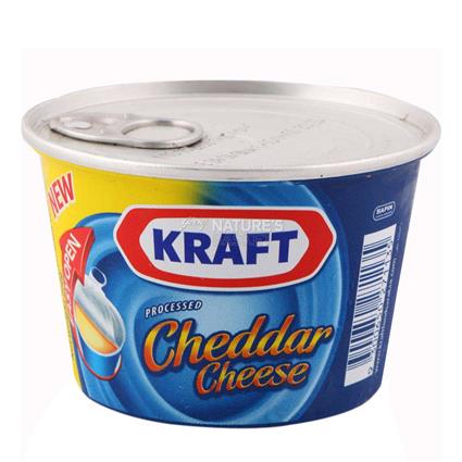 Kraft Processed Cheddar Cheese, 200G Tin