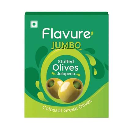 Flavure Jumbo Stuffed Olives - Jalapeno