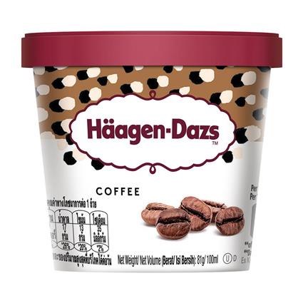 Haagen - Dazs Ice Cream - Coffee Mini Tub 100Ml