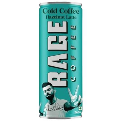 Rage Coffee Hazelnut Latte 240 Ml Rtd