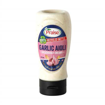 Praise Creamy Garlic Aioli Salad Dressing 250Ml