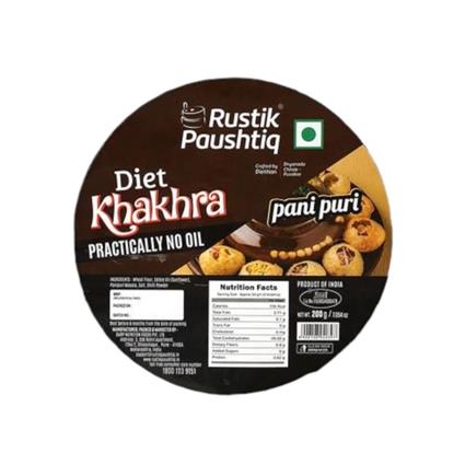 Rustik Paushtik Panipuri Khakhra 200Gm