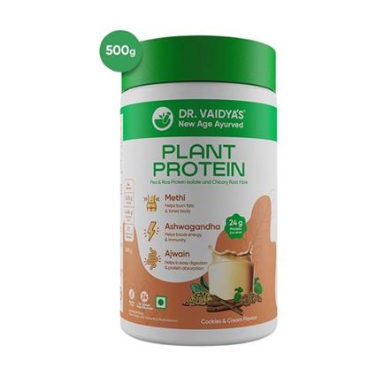 Dr Vaidya's Plantprot Cremcookies 500Gm