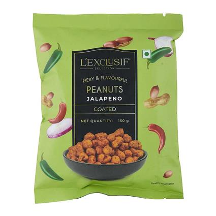 Lexclusif Jalapeno Coated Peanut 150G Pouch